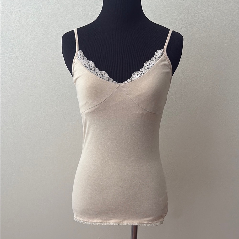 NOBO Lace Trim Cami Top